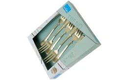 Amefa Austin 1410, 1410AVTR06AN6 Tenedores De Pastelería De Color Champán, 6 Piezas -Kinifeses Comercio AM1410AVTR06AN6 04 amefa 1