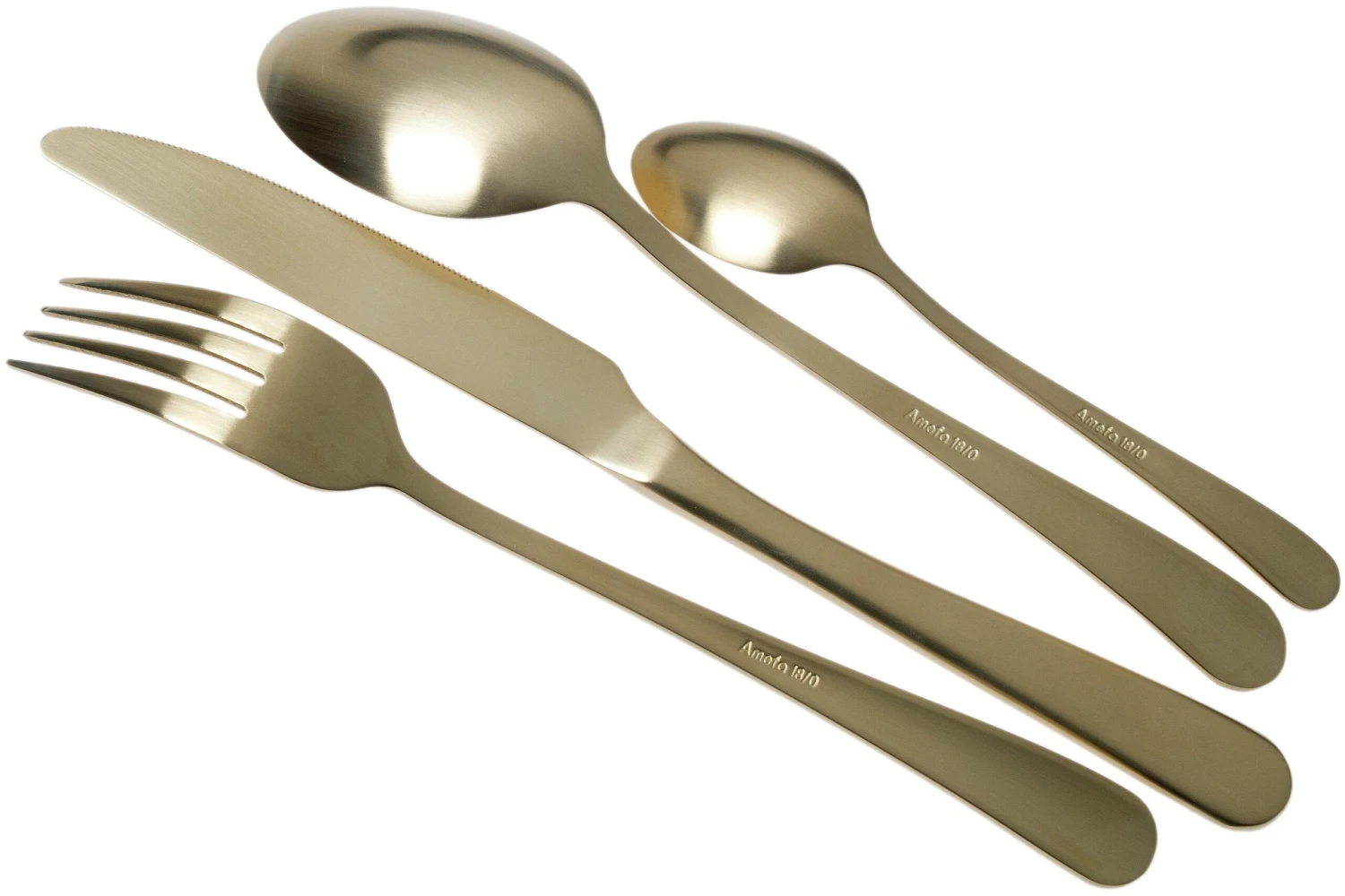 Amefa Austin 1410, 1410AVTR24C40 Juego De Cubiertos Color Champán, 24 Piezas 4 Amefa Austin 1410, 1410AVTR24C40 Juego De Cubiertos Color Champán, 24 Piezas - Imagen 2