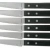 Amefa Pizza 7000 Seis Cuchillos Para Carne, Negro -Kinifeses Comercio AM700000BC10BR6 01 amefa