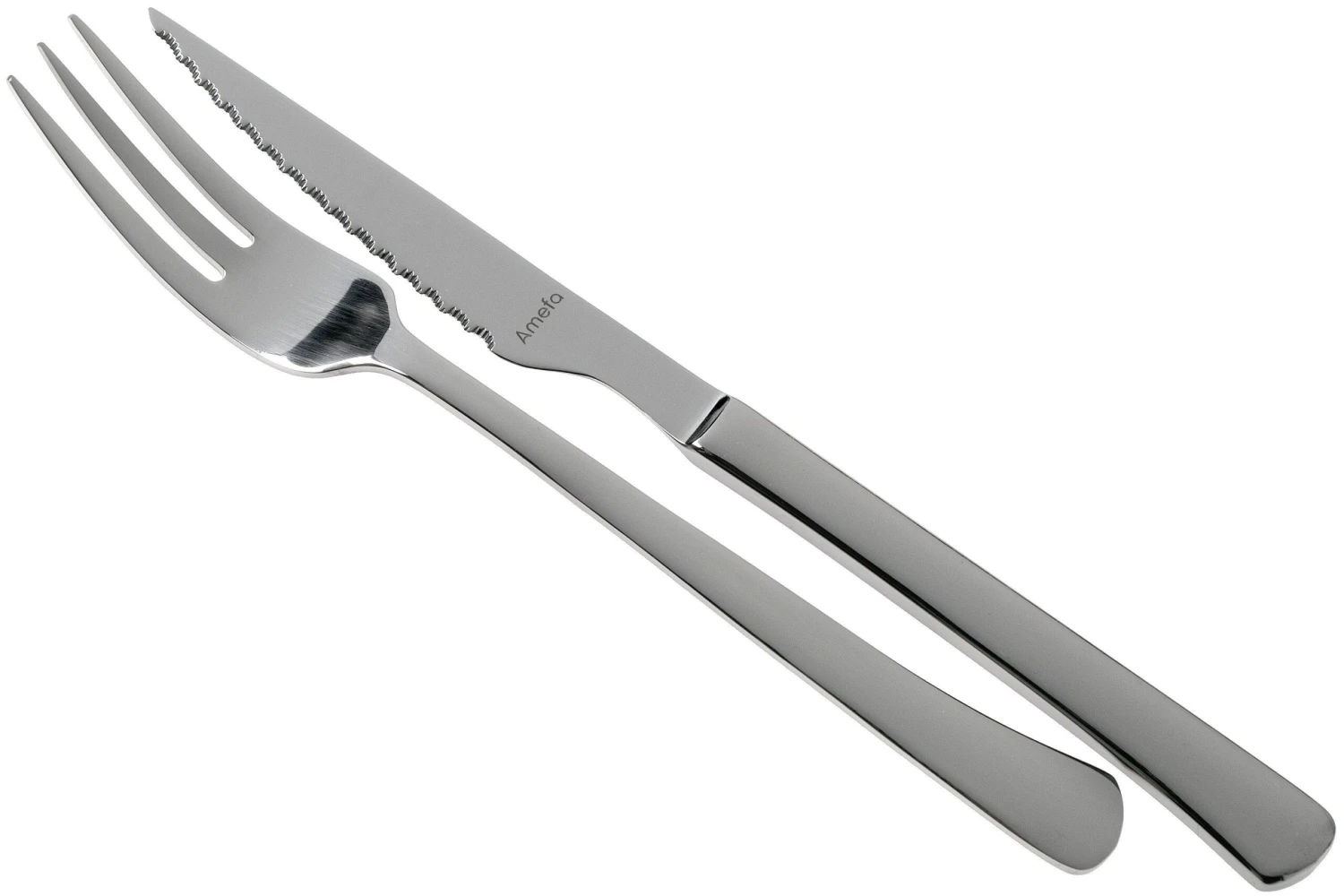 Amefa Chuletero 7038 12-piezas Juego De Cubiertos Para Carne 3 Amefa Chuletero 7038 12-piezas Juego De Cubiertos Para Carne