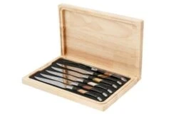 Laguiole En Aubrac 62C12PBMIH Paperstone Mixed Woods Matt Bolsters, Set De 6 Cuchillos Para Carne 9 Laguiole En Aubrac 62C12PBMIH Paperstone Mixed Woods Matt Bolsters, Set De 6 Cuchillos Para Carne -Kinifeses Comercio AU62C12PBMIH 04 laguiole