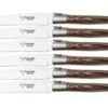 Laguiole En Aubrac 62C12PKMIH Brown Pakkawood Matt, Set De 6 Cuchillos Para Carne -Kinifeses Comercio AU62C12PKMIH 01 laguiole
