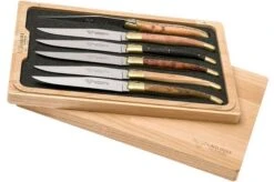 Laguiole En Aubrac Juego De Cuchillos Para Carne 6-unidades De Madera Mixta, 62C99BDLBH 11 Laguiole En Aubrac Juego De Cuchillos Para Carne 6-unidades De Madera Mixta, 62C99BDLBH -Kinifeses Comercio AU62C99BDLBH 05 laguiole en aubrac au62c99bdlbh 05 1