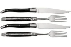 Laguiole En Aubrac CCF99EBIHL, Set De Cubertería De 4 Piezas, Madera De ébano -Kinifeses Comercio AUCCF99EBIHL 02 laguiole