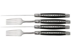 Laguiole En Aubrac CCF99EBIHL, Set De Cubertería De 4 Piezas, Madera De ébano -Kinifeses Comercio AUCCF99EBIHL 03 laguiole