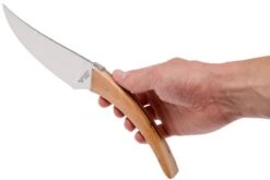 Laguiole En Aubrac Le Buron Cuchillo De Queso De Madera De Enebro, KMF99GEI -Kinifeses Comercio AUKMF99GEI 08 laguiole en aubrac aukmf99gei 08