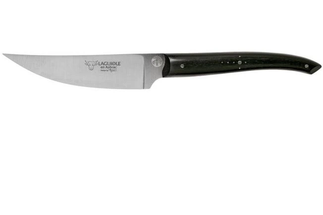 Laguiole En Aubrac Gourmet OGO10EBI Cuchillo Puntilla En Madera De ébano 10 Cm 3 Laguiole En Aubrac Gourmet OGO10EBI Cuchillo Puntilla En Madera De ébano 10 Cm