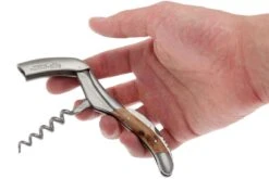 Laguiole En Aubrac Cuchillo Sommelier De Madera De Enebro -Kinifeses Comercio AUSOM99GEI LSB1 04 laguiole en aubrac sommeliermes ausom99gei lsb1 04