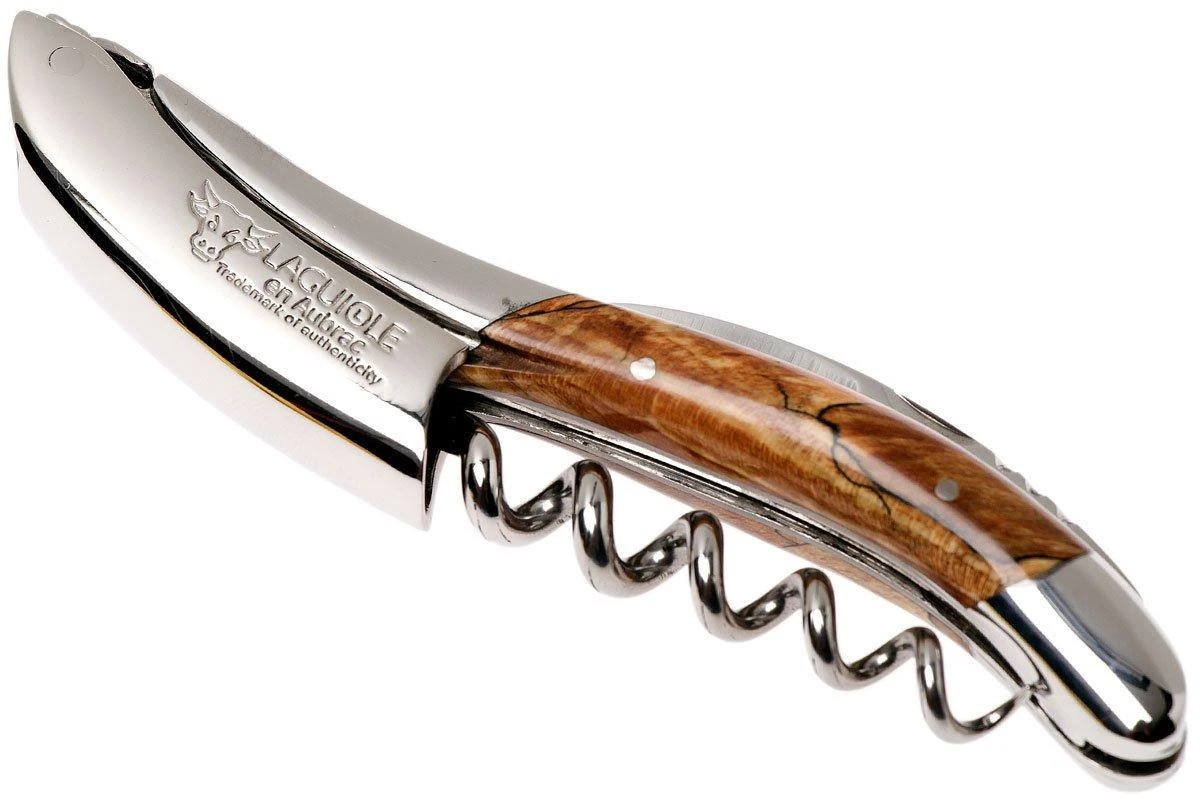 Laguiole En Aubrac Sacacorchos De Camarero De Madera De Aubrac Pulido, SOM99WAI-LSJ1 3 Laguiole En Aubrac Sacacorchos De Camarero De Madera De Aubrac Pulido, SOM99WAI-LSJ1