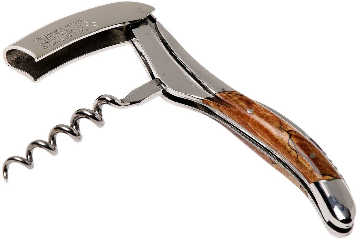 Laguiole En Aubrac Sacacorchos De Camarero De Madera De Aubrac Pulido, SOM99WAI-LSJ1 4 Laguiole En Aubrac Sacacorchos De Camarero De Madera De Aubrac Pulido, SOM99WAI-LSJ1 - Imagen 2