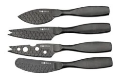 Boska Monaco+ 307088 Cuchillo Para Queso, Set Mini Negro