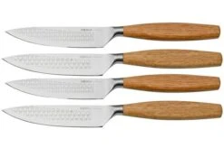 Boska Oslo+ 320031 Roble, Juego De Cuchillos Para Carne De 4 Piezas