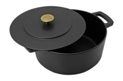 Combekk Original Dutch Oven 103228BL Cazuela De Hierro Reciclado, 28 Cm, 6L -Kinifeses Comercio CB103228BL 04 comebekk
