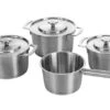 Combekk S-S 151001 Recycled Stainless Steel, Juego De 4 Sartenes 1 Combekk S-S 151001 Recycled Stainless Steel, Juego De 4 Sartenes -Kinifeses Comercio CB151001 01 comebekk