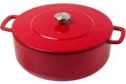 Combekk Sous-Chef Dutch Oven 28 Cm Rojo, Horno Holandés