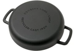 Combekk Sous Chef 192124BL Sartén Con Doble Mango 24 Cm, Negro -Kinifeses Comercio CB192124BL 02 combekk 1