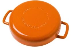 Combekk Sous Chef 192124OR Sartén Doble Mango 24 Cm, Naranja 5 Combekk Sous Chef 192124OR Sartén Doble Mango 24 Cm, Naranja -Kinifeses Comercio CB192124OR 02 combekk