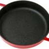 Combekk Sous Chef 192124RD Sartén Doble Mango 24 Cm, Rojo -Kinifeses Comercio CB192124RD 01 combekk