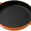 Combekk Sous Chef 192128OR Sartén Doble Mango 28 Cm, Naranja -Kinifeses Comercio CB192128OR 01 combekk