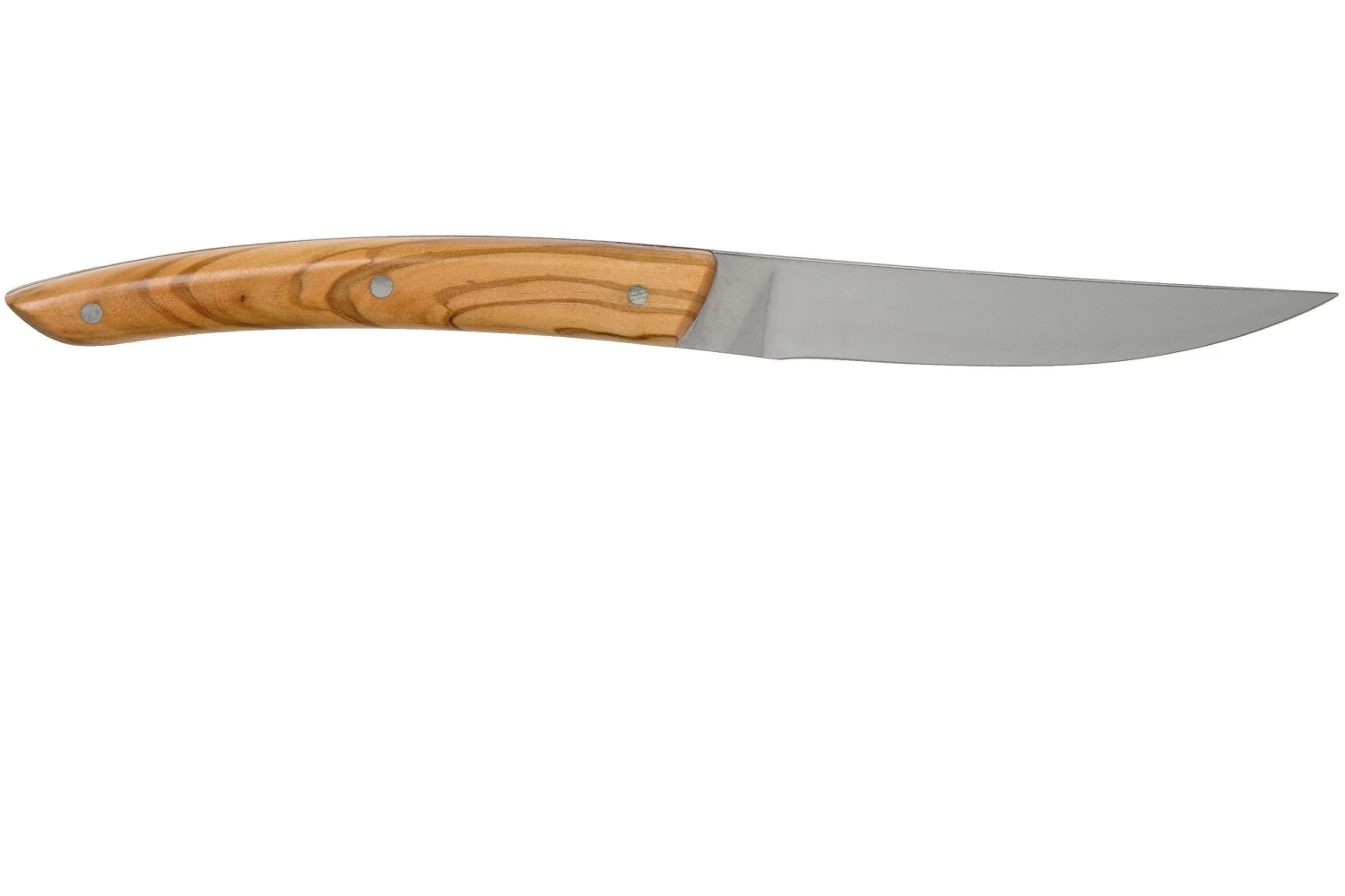 Claude Dozorme Le Thiers Juego De Cuchillos Para Carne 6-piezas, Madera De Olivo 4 Claude Dozorme Le Thiers Juego De Cuchillos Para Carne 6-piezas, Madera De Olivo - Imagen 2