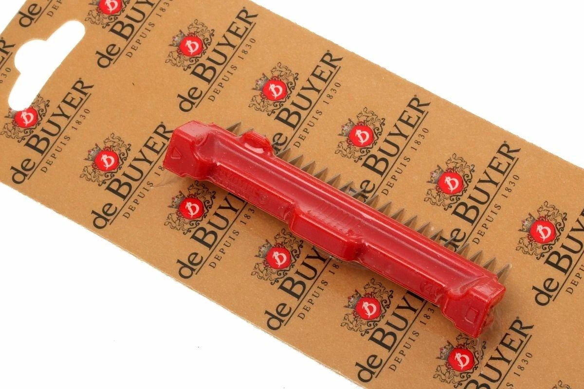 De Buyer Ultra-cuchilla De Juliana 4 Mm - Rojo 5 De Buyer Ultra-cuchilla De Juliana 4 Mm - Rojo - Imagen 3