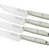 Due Cigni 1896 America 2C1019WSET4, Juego De Cuchillos Para Carne De 4 Piezas, Blanco -Kinifeses Comercio DG2C1019WSET4 01 duecigni