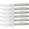 Due Cigni 1896 America 2C1019WSET6, Juego De Cuchillos Para Carne De 6 Piezas, Blanco -Kinifeses Comercio DG2C1019WSET6 01 duecigni