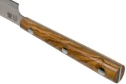 Due Cigni Hakucho Cuchillo Para Carne 12 Cm, Madera De Olivo -Kinifeses Comercio DG2C502OL 04 due cigni