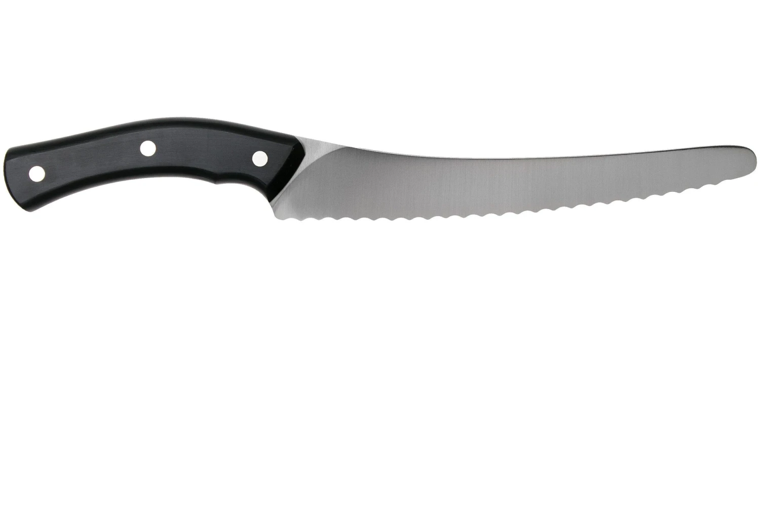 Due Cigni Arne Line Cuchillo Para Pan 23 Cm, Negro 4 Due Cigni Arne Line Cuchillo Para Pan 23 Cm, Negro - Imagen 2