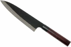 Eden Kanso Aogami Cuchillo De Chef, 23 Cm (para Zurdos) -Kinifeses Comercio EQ2040 023L 01 eden kanso aogami koksmes 23cm eq2040 023l d1