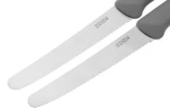 Eden Cuchillos Tomateros Dentados, Gris Claro, 11 Cm, Juego De 2 -Kinifeses Comercio EQ2110 SG11 03 eden