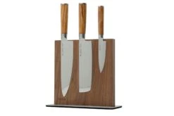 Eden Magnetic Knife Block EQB100 Madera De Nogal -Kinifeses Comercio EQB100 05 eden