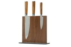 Eden Magnetic Knife Block EQB100 Madera De Nogal -Kinifeses Comercio EQB100 06 eden