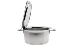 Fissler Phi Collection 016-113-24-000-0 Olla, 24 Cm, 5.1L, Tapa De Vidrio -Kinifeses Comercio FI016 113 24 000 0 07 fissler