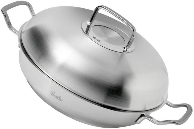 Fissler Original Profi Collection 084-388-28-000 Sartén Para Servir 28 Cm Con Tapa Alta 4 Fissler Original Profi Collection 084-388-28-000 Sartén Para Servir 28 Cm Con Tapa Alta - Imagen 2