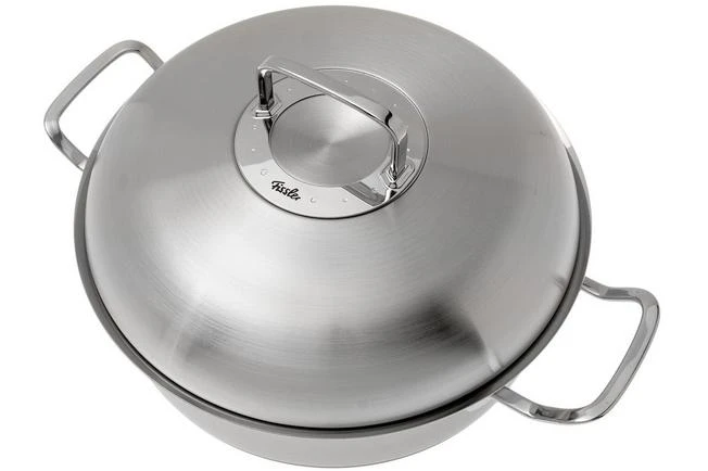 Fissler Original Profi Collection 084-588-28-000 Sartén Para Gratinar Con Tapa Alta, 28 Cm 4 Fissler Original Profi Collection 084-588-28-000 Sartén Para Gratinar Con Tapa Alta, 28 Cm - Imagen 2