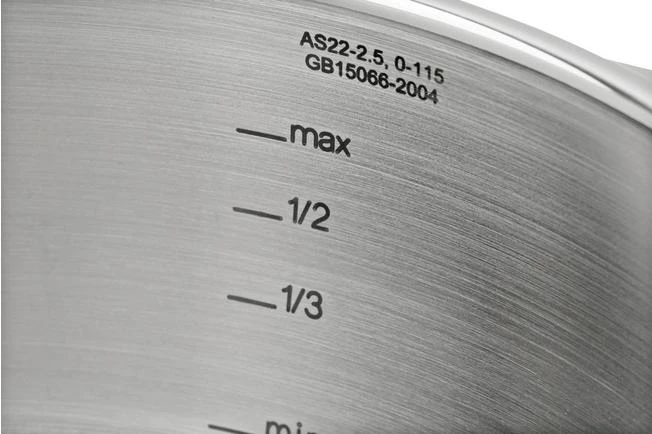 Fissler Vitaquick Premium 602-410-02-000-0 Olla A Presión 22 Cm 2.5 Litros 7 Fissler Vitaquick Premium 602-410-02-000-0 Olla A Presión 22 Cm 2.5 Litros - Imagen 5