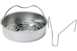 Fissler Vitavit Premium 622-412-03-070 Olla A Presión 22 Cm, 3.5L Con Inserto De Vapor -Kinifeses Comercio FI622 412 03 070 04 fissler