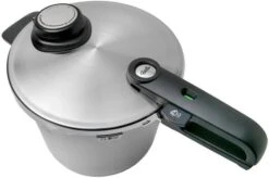 Fissler Vitavit Premium 622-412-06-070 Olla A Presión 22 Cm, 6.0L Con Inserto De Vapor -Kinifeses Comercio FI622 412 06 070 02 fissler