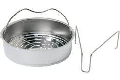 Fissler Vitavit Premium 622-412-11-070, Juego De Olla A Presión De 3 Piezas Con Inserto De Vapor, 4,5 L -Kinifeses Comercio FI622 412 11 070 03 fissler