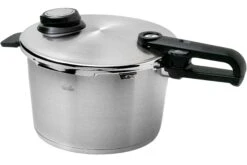 Fissler Vitavit Premium 622-812-08-070 Olla A Presión 26 Cm, 8.0L Con Inserto De Vapor
