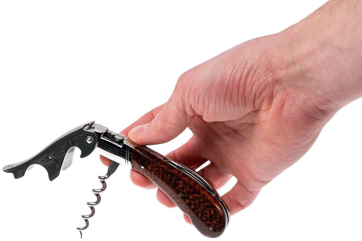 Fontenille Pataud Laguiole Magnum Sacacorchos Amourette Leño Colubrino, LMAGA 7 Fontenille Pataud Laguiole Magnum Sacacorchos Amourette Leño Colubrino, LMAGA - Imagen 5