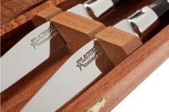 Fontenille Pataud 2uds Juego De Cuchillos Para Carne Cuerno De Búfalo -Kinifeses Comercio FPLTC2PCN 02 fontenille pataud fpltc2pcn steakmessenset buffel d2 1