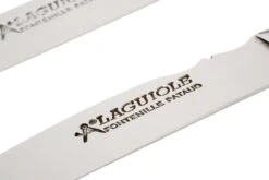 Fontenille Pataud 2uds Juego De Cuchillos Para Carne Cuerno De Búfalo -Kinifeses Comercio FPLTC2PCN 06 fontenille pataud fpltc2pcn steakmessenset buffel d6