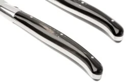 Fontenille Pataud 2uds Juego De Cuchillos Para Carne Cuerno De Búfalo -Kinifeses Comercio FPLTC2PCN 07 fontenille pataud fpltc2pcn steakmessenset buffel d7