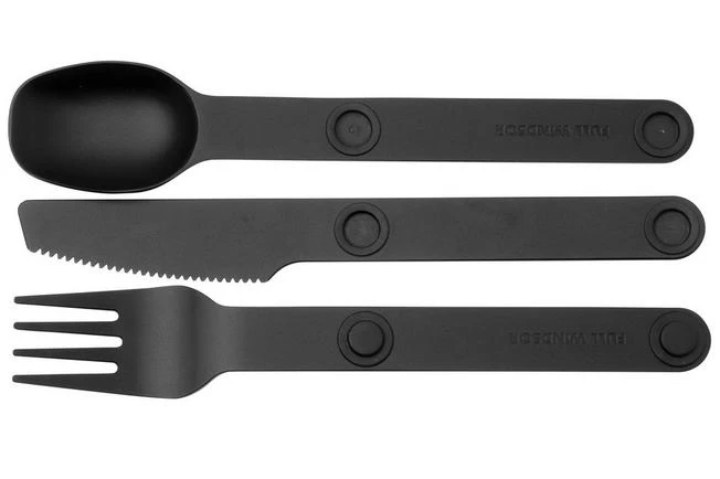 FULL WiNDSOR Magware MAG-SS-BLK Charcoal Black, Cubiertos De Exterior 3 FULL WiNDSOR Magware MAG-SS-BLK Charcoal Black, Cubiertos De Exterior