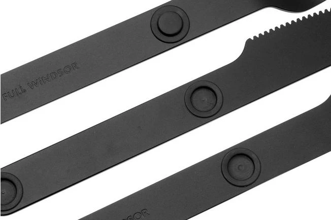 FULL WiNDSOR Magware MAG-SS-BLK Charcoal Black, Cubiertos De Exterior 7 FULL WiNDSOR Magware MAG-SS-BLK Charcoal Black, Cubiertos De Exterior - Imagen 5