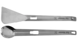 FULL WiNDSOR Splitter SPL-TI Titanium, 3-in-1, Pinzas, Espátula Y Spork (tenedor Y Cuchara)