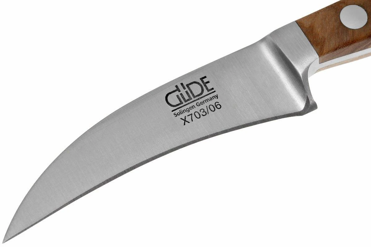 Güde Alpha Olive Bird's Beak Cuchillo Curvo, X703/06 4 Güde Alpha Olive Bird's Beak Cuchillo Curvo, X703/06 - Imagen 2