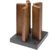 Kai Stonehenge Soporte De Cuchillos Magnético, Granito/madera De Nogal, STH-4 -Kinifeses Comercio KASTH 4 01 kai stonehenge kasth 4 01